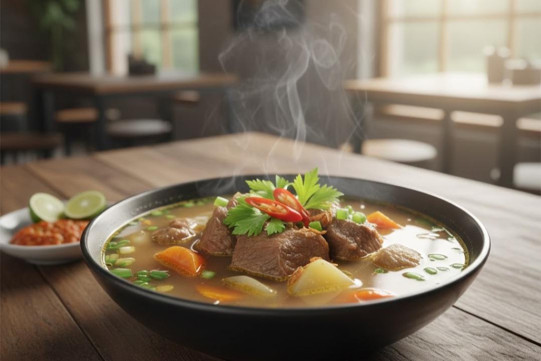 Resep Sop Tulang Sapi Presto yang Empuk, Gurih, dan Kaya Rempah
