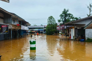 Banjir Rendam Nanga Mahap dan Nanga Taman, 3.725 Jiwa Terdampak Luapan Air