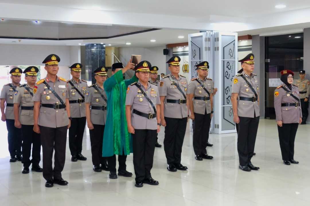 Resmi Berganti, Inilah Daftar Lengkap Pejabat Utama dan Kapolres Baru di Polda Kalbar