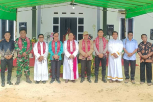 Cetak Generasi Cerdas dan Beriman, Asrama Santo Andreas Kim Tae Gon Resmi Hadir di Sungai Ayak