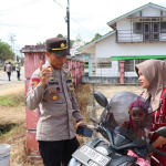 Masuki Hari Keempat, 14 Kendaraan Kena Tilang dalam Razia Operasi Keselamatan di Jalan Merdeka Sekadau