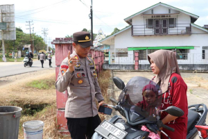 Masuki Hari Keempat, 14 Kendaraan Kena Tilang dalam Razia Operasi Keselamatan di Jalan Merdeka Sekadau